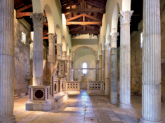 San Pietro in Albe una chiesa nel tempio romano