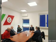 Il Presidente della Federazione Italiana Vela in visita al porto di Giulianova