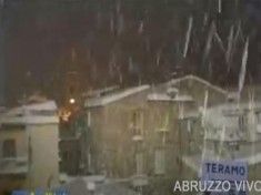 Amarcord di una nevicata eccezionale a Teramo (27.12.1996)
