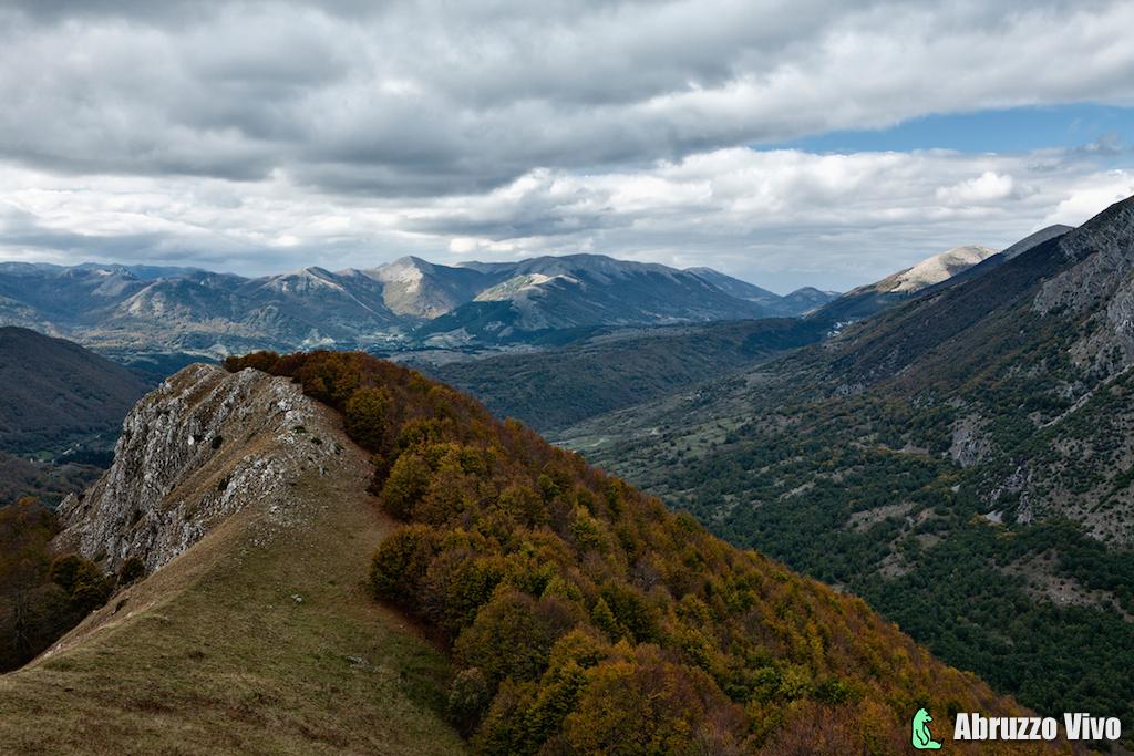 Abruzzo National Park from the summit of Mount Amaro, Italy