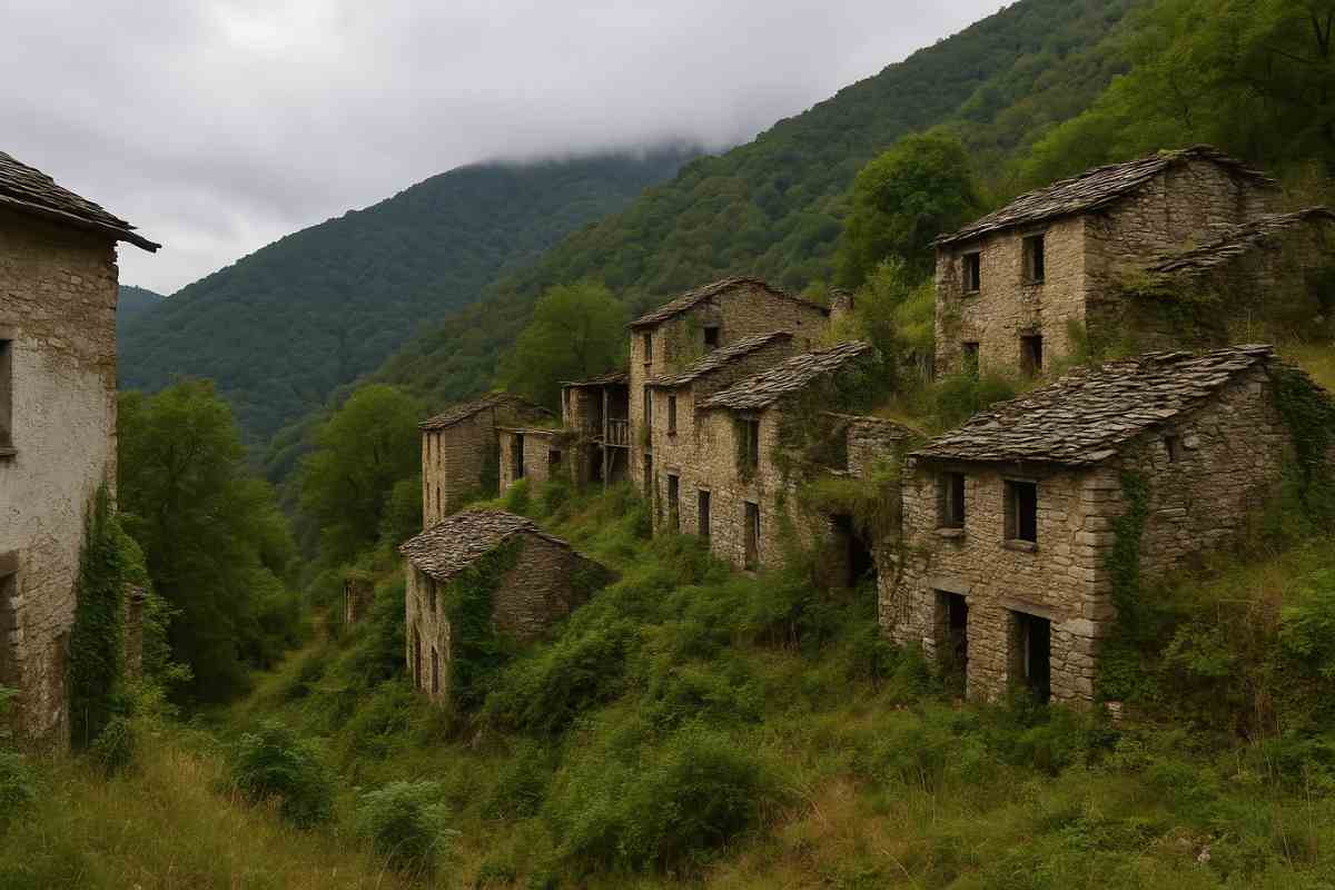 borgo fantasma di Laturo