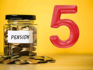 pensione 5 anni contributi